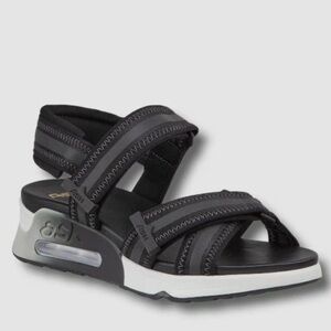 Ash Womens Lewis Summer Platform Sneaker Sandals Black Size 38 Sporty Athleisure